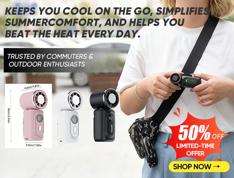 Mini Clip-On Cooling Fan
