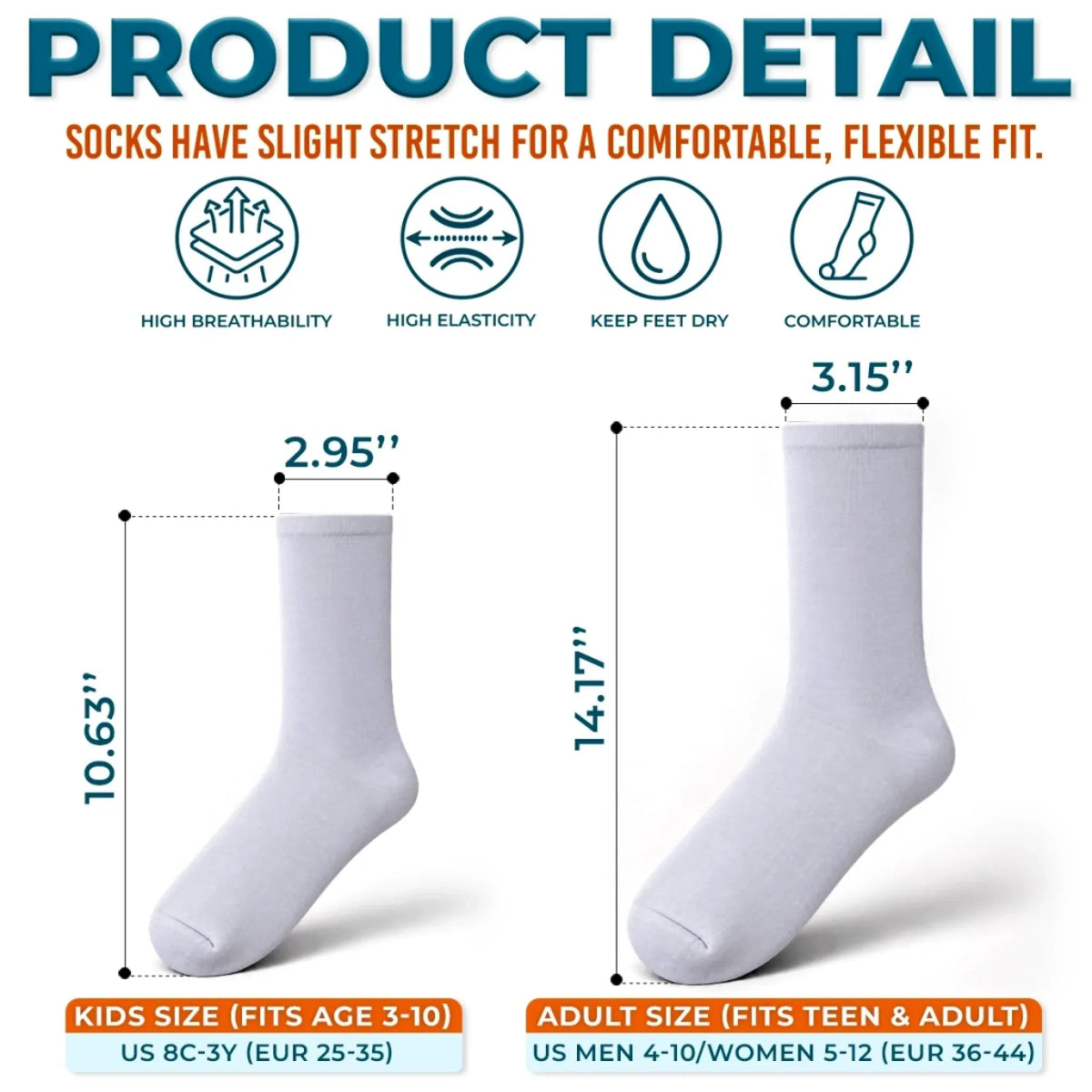 Custom Crew Socks - Personalized Birthday Hunting Gifts For Hunters, Husband, Son, Grandson, Brother, Grandpa, Dad, Yourself - Always Ready For Big Hunts