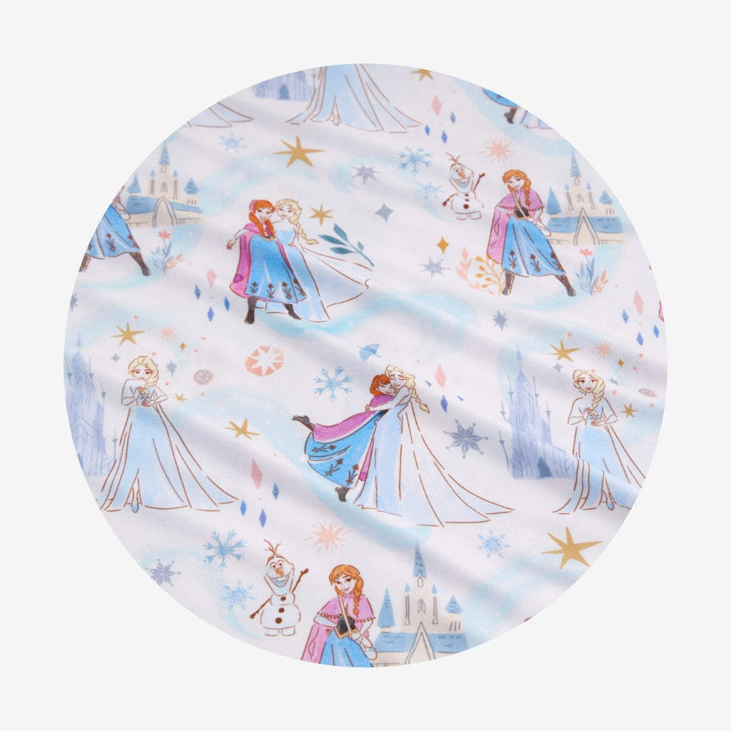 Disney Elsa & Anna Bow Back Twirl Dress