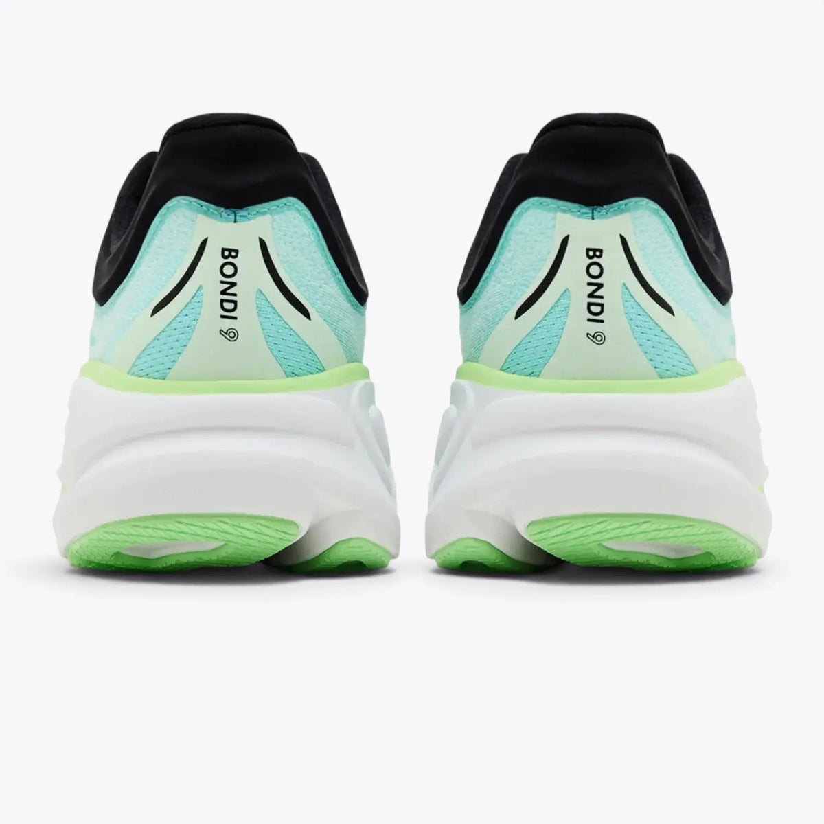 Hoka Bondi 9 Luna Moth Blue Spark