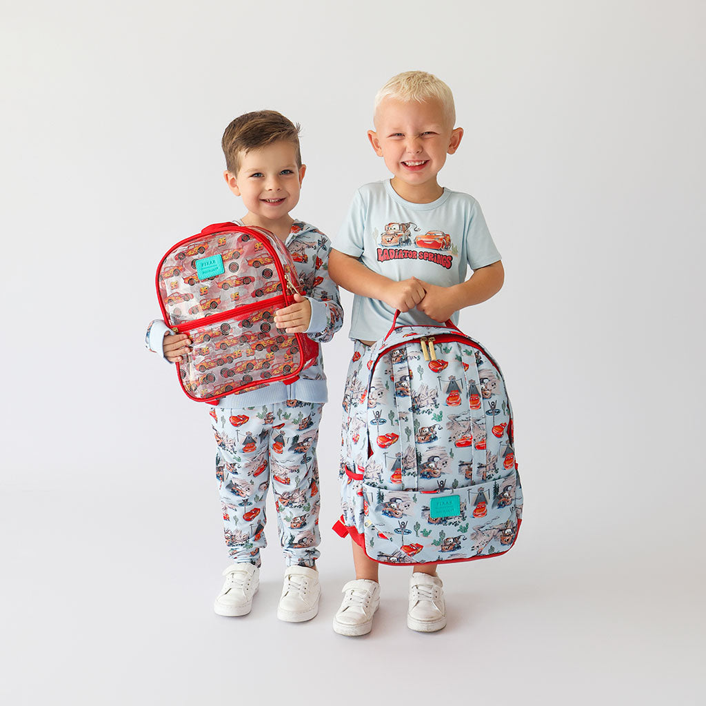 Disney Lightning McQueen Mini Clear Backpack