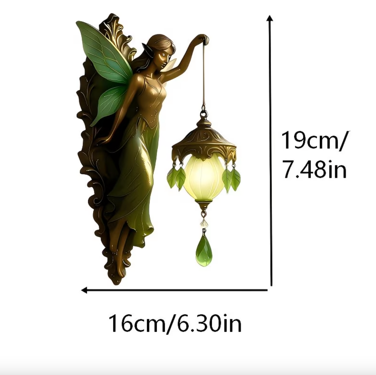 🧚🌸Enchanted Fairy Glow Wall Lamp