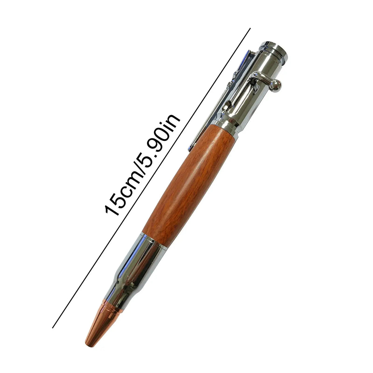 Handcraft🖊 Bolt Action Wooden Bullet PenTM | Crafted From Real Wood & Bullet Casing🔥