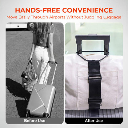 Adjustable Luggage Strap Bungee for Suitcase Handle