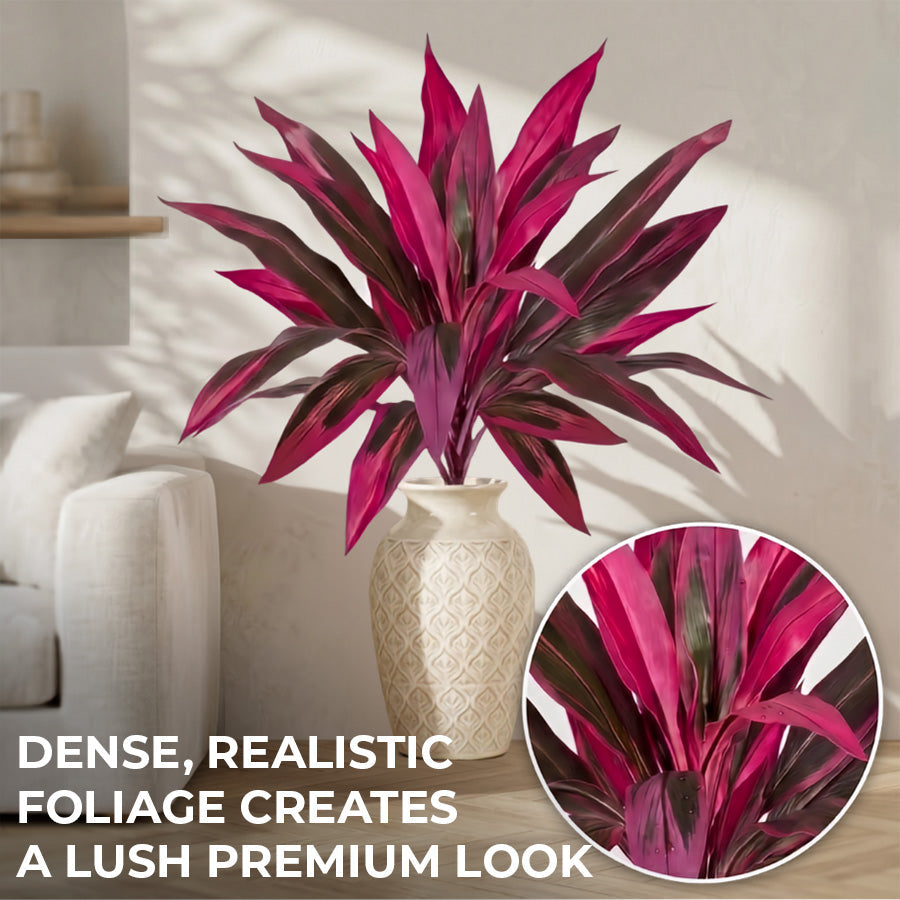 🔥Last Day 50% OFF🔥 Artificial Boston Fern & Dragon's Blood Tree Plants