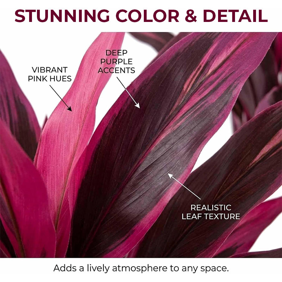 🔥Last Day 50% OFF🔥 Artificial Boston Fern & Dragon's Blood Tree Plants