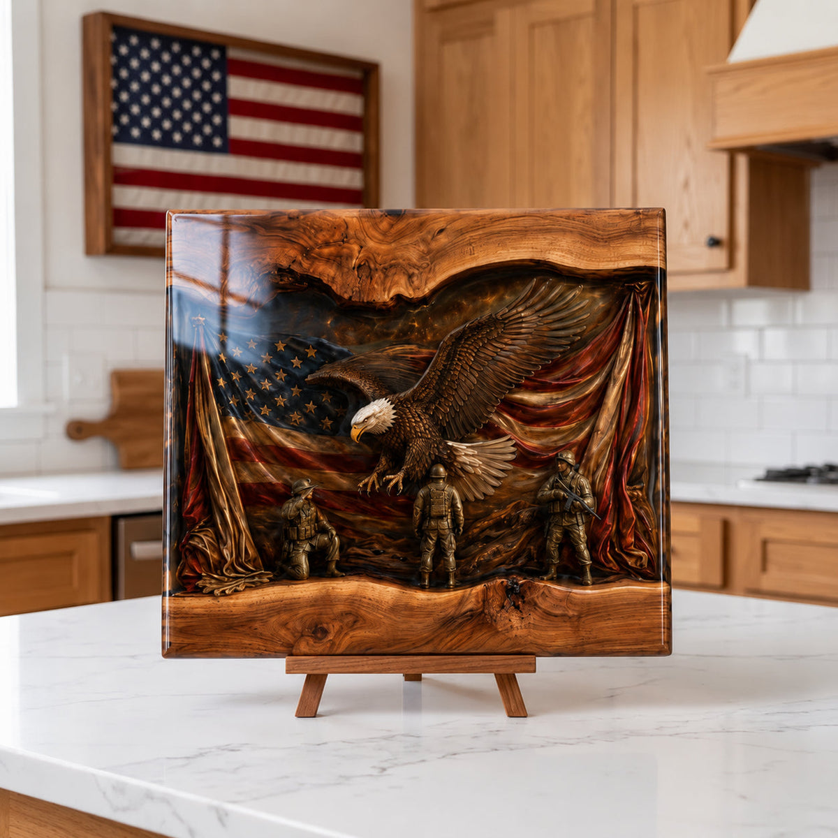 🎖️🎖️🎖️Handcrafted Veteran Memorial Display Boards(Ryan Handmade®) - Only 11 Left (Copy)