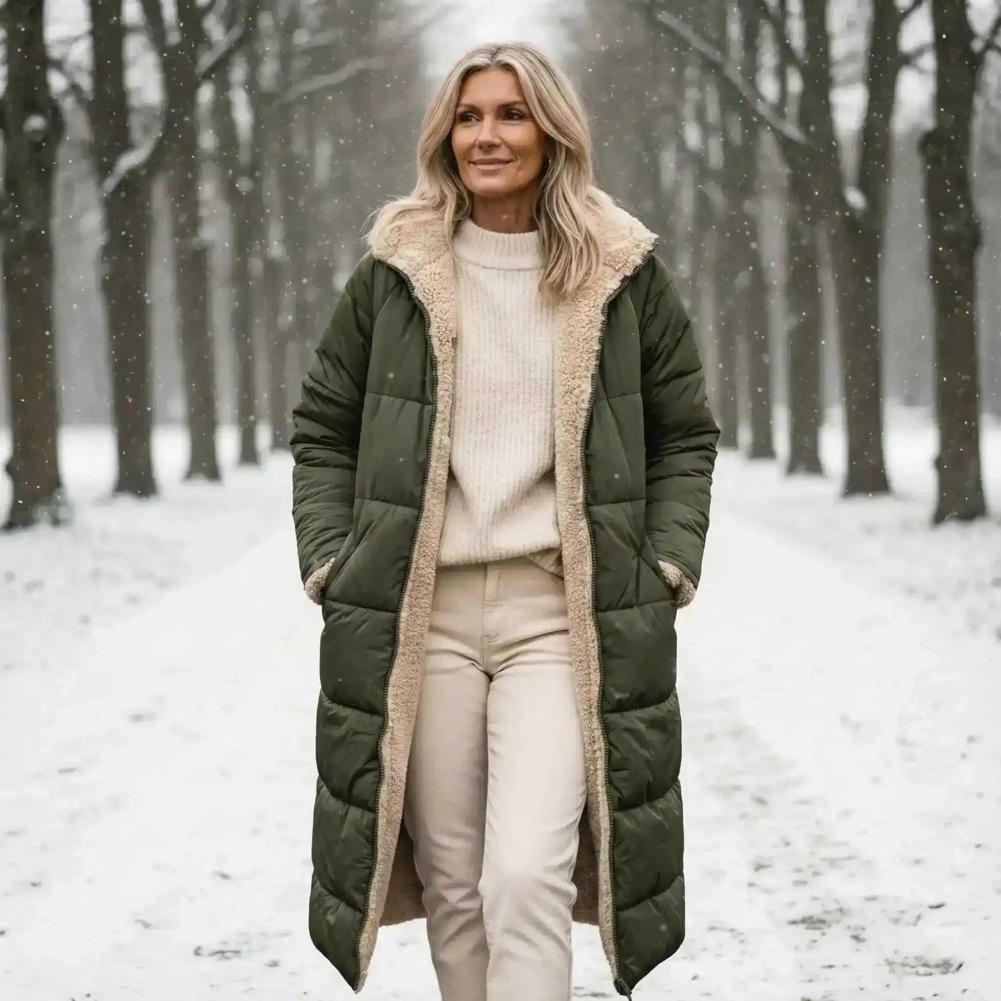 Sherpa Winter Coat Luxe - foto 5