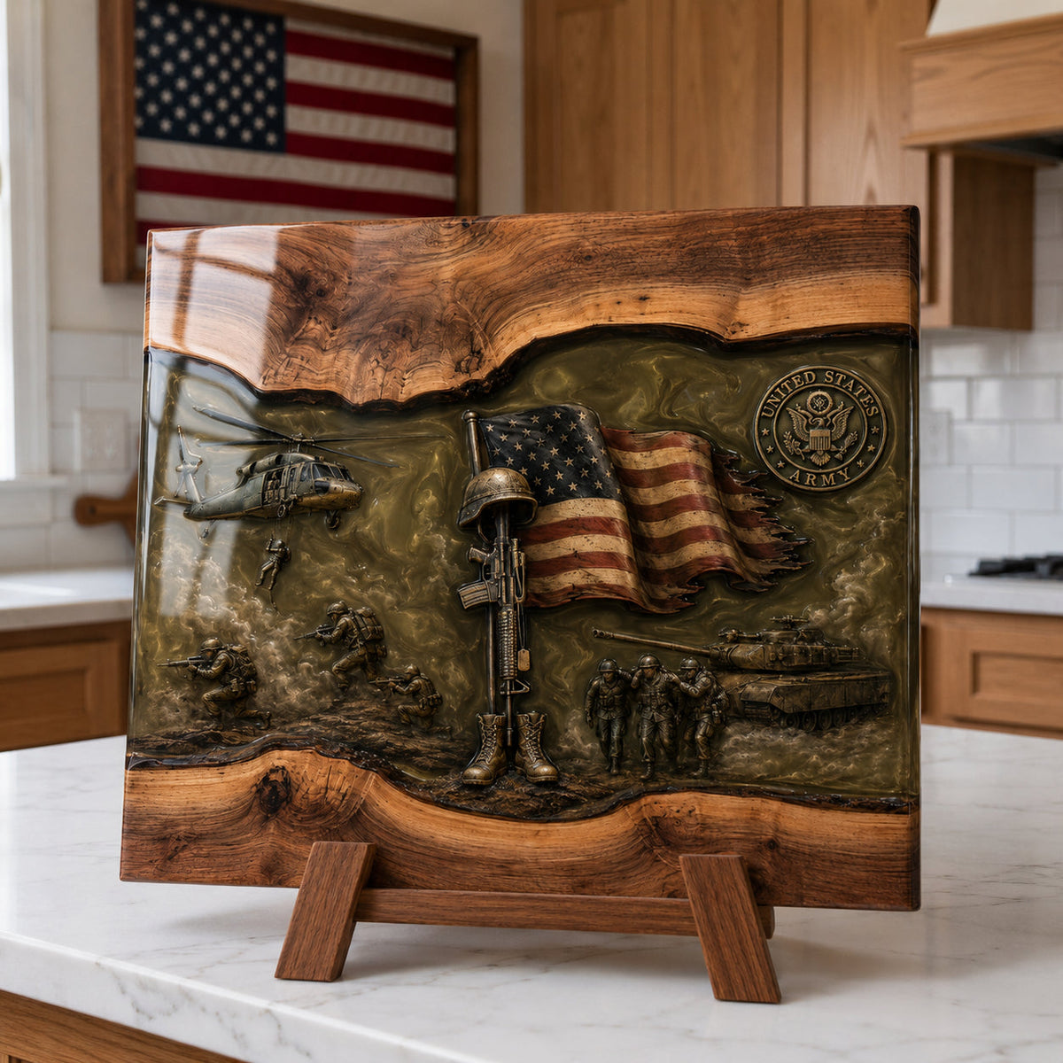 🎖️Handcrafted Veteran Memorial Display Boards(Ryan Handmade®) - Only 11 Left (Copy)