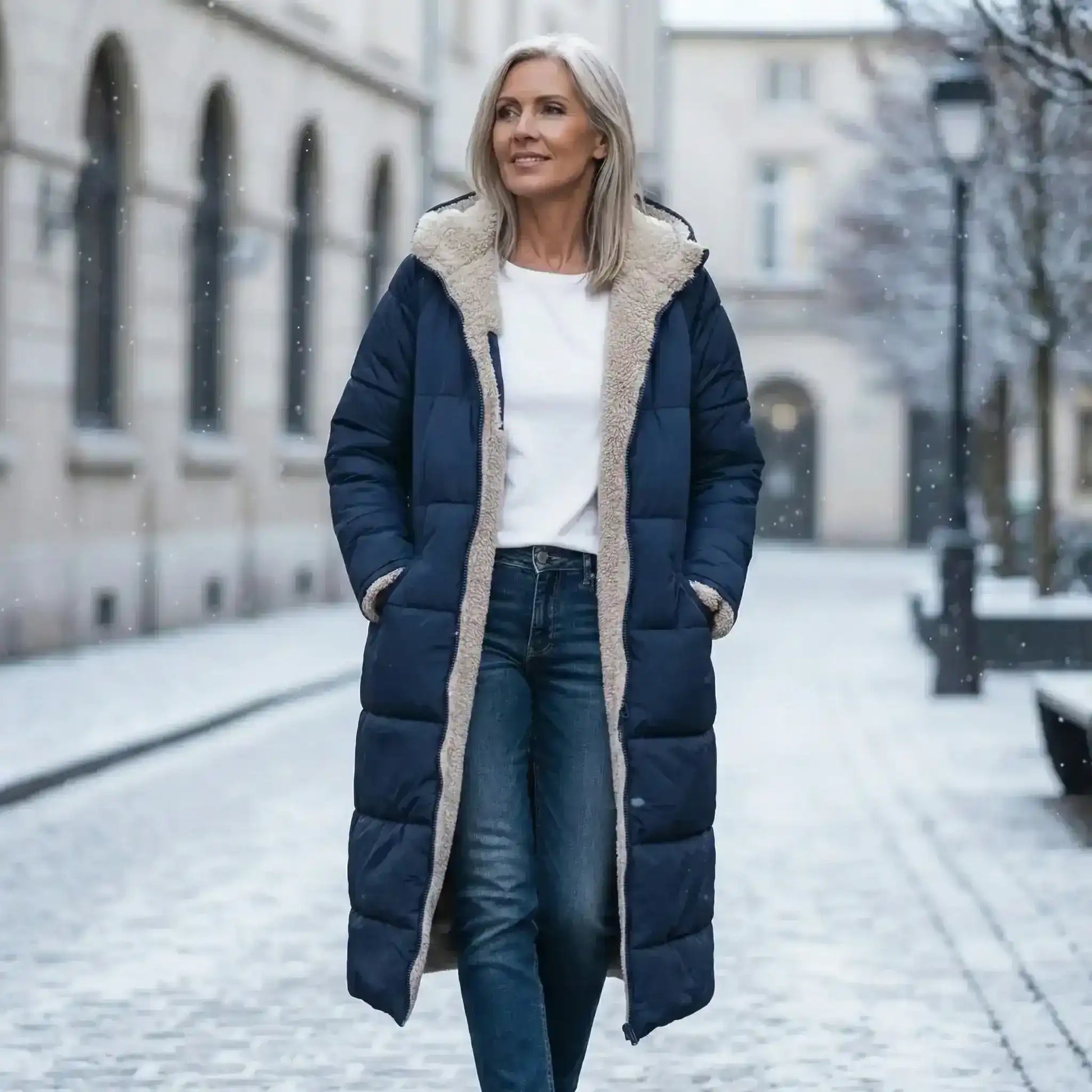 Sherpa Winter Coat Luxe - foto 12