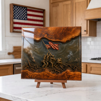 🔥Handcrafted Veteran Memorial Display Boards(Ryan Handmade®) - Only 11 Left