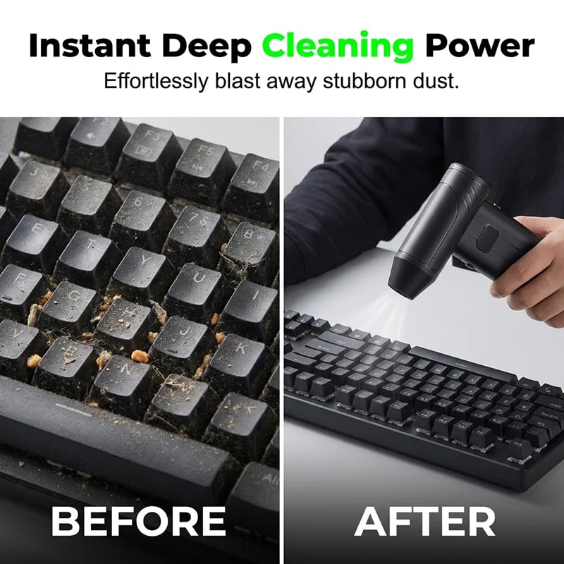 🔥 50% OFF Today!⚡HOT SALE📣High-Speed Air Duster & Blower