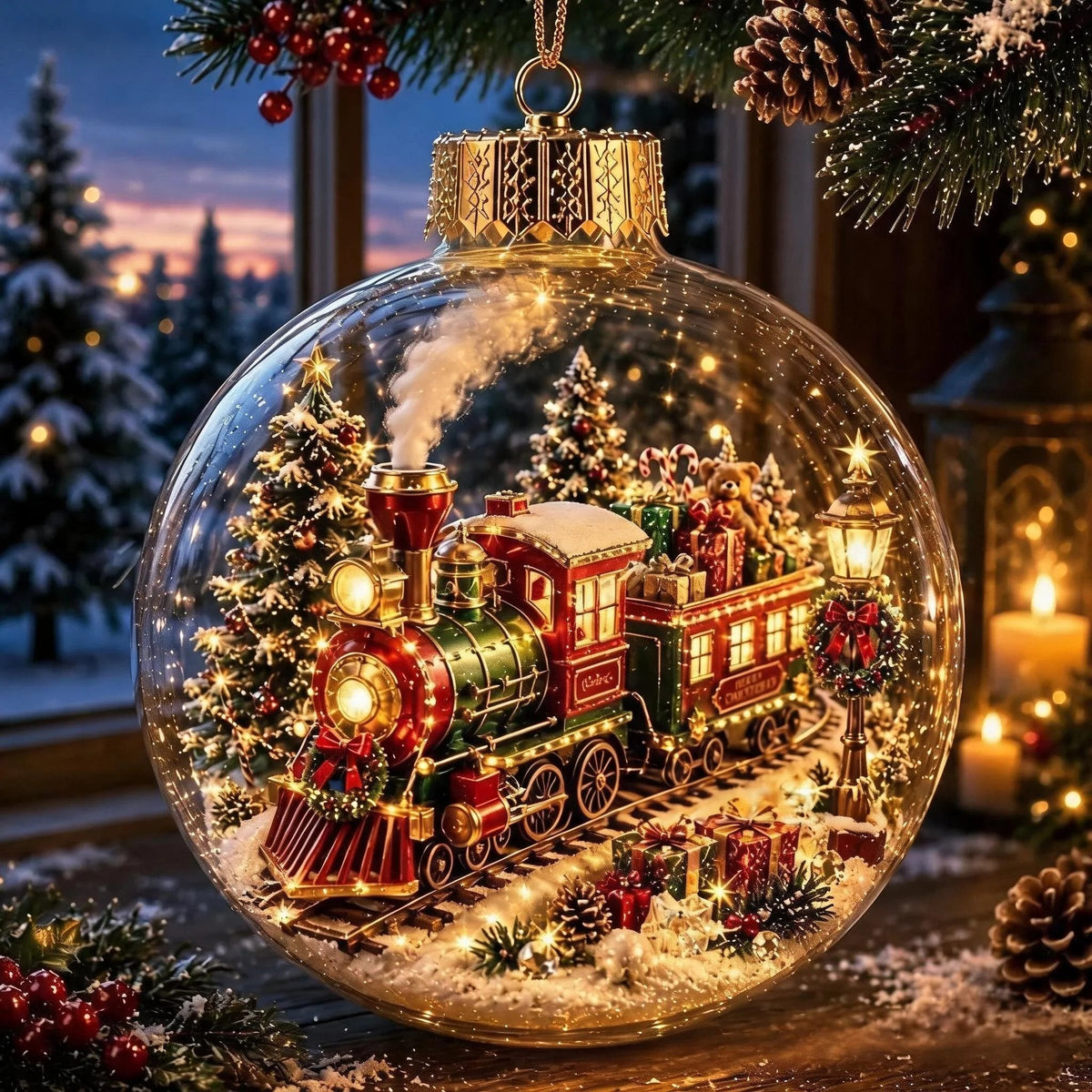 ✨✨ 🎄Glowing Christmas Ornament🎅
