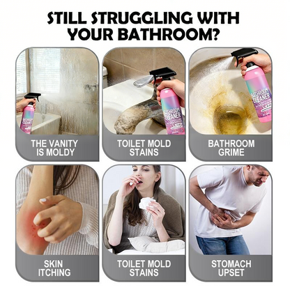 ✨✨ Bathroom Cleaner: Sparkle in Seconds, No Harsh Fume
