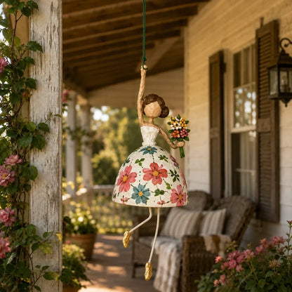 💃Whimsical Dancing Lady Hanging Ornament 🌸
