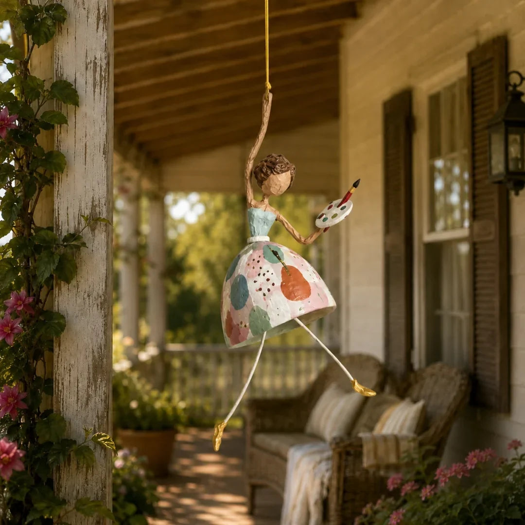 💃Whimsical Dancing Lady Hanging Ornament 🌸