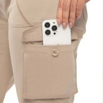 Women's Lightweight Hiking Capris: Quick-Dry, 6 Pockets, Loose Fit