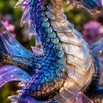 🐉Solar Dragon Crystal Garden Light – Fantasy Outdoor Decor
