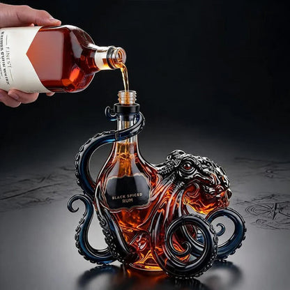 🎁 Hot sale 49% OFF - The Rum Edition 3D Octopus Bottle 🐙🥃