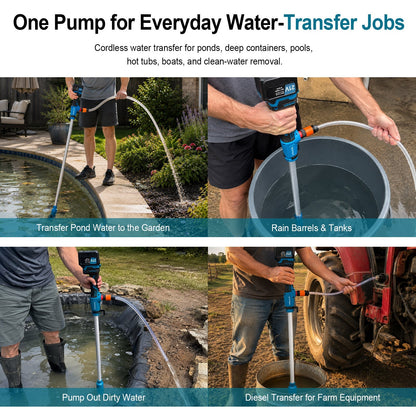 Cordless Portable Water Transfer Pump