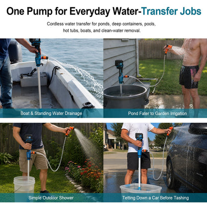 Cordless Portable Water Transfer Pump