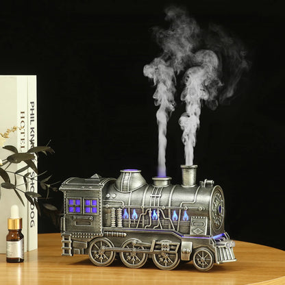 🔥Hot Sale 46% OFF🚂Retro Train Essential Oil Diffuser Humidifier