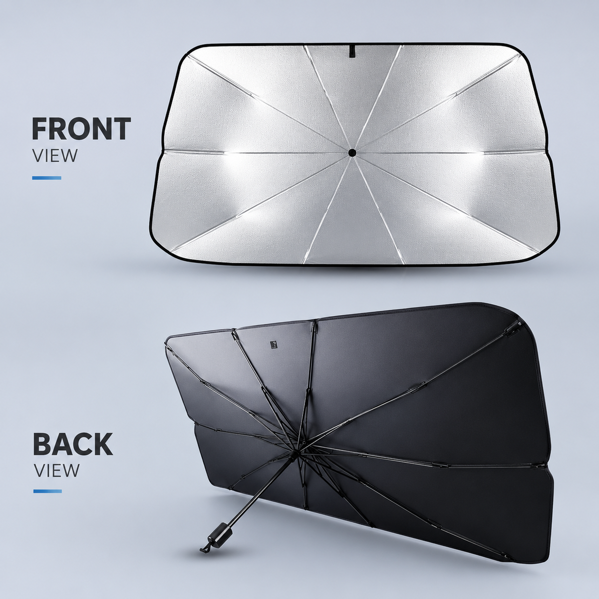 ✨Last Day 50% OFF - 2026 Upgraded Car Windshield Sun Shade Umbrella