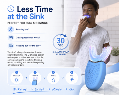 🦷U-shaped electric soft-bristled toothbrush✨