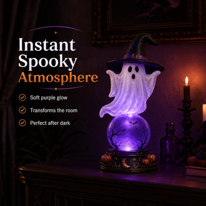 🔥 Today 49% OFF-👻 Halloween Crystal Ball Lamp🔮 The Perfect Halloween Decoration🎃