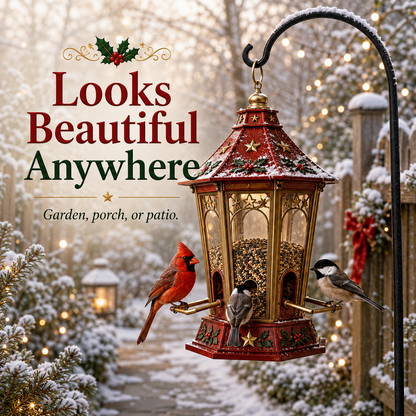 🎄 Christmas Bird Feeder Collection – Festive Garden Décor for Bird Lovers