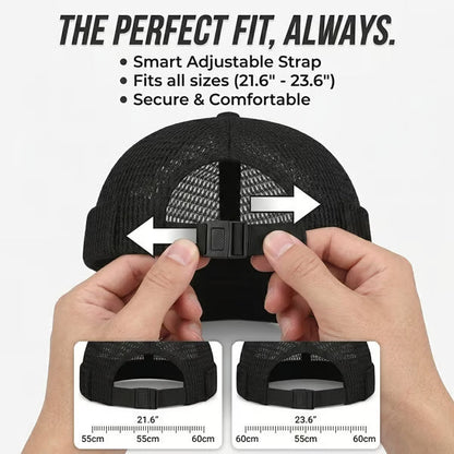 Lightweight Breathable Mesh Brimless Cap