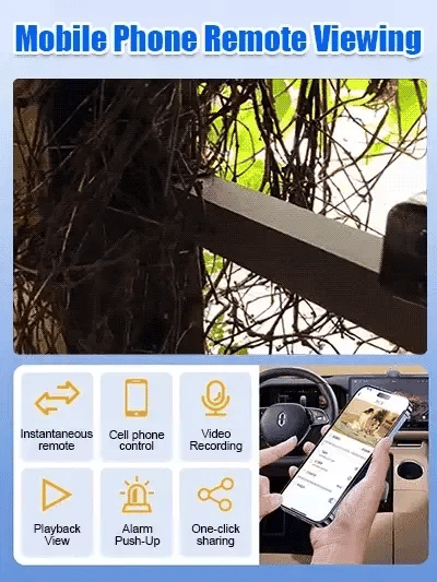 🏡Smart WiFi Security Camera – 1080P HD, Night Vision, Motion Detection, Low Power✨