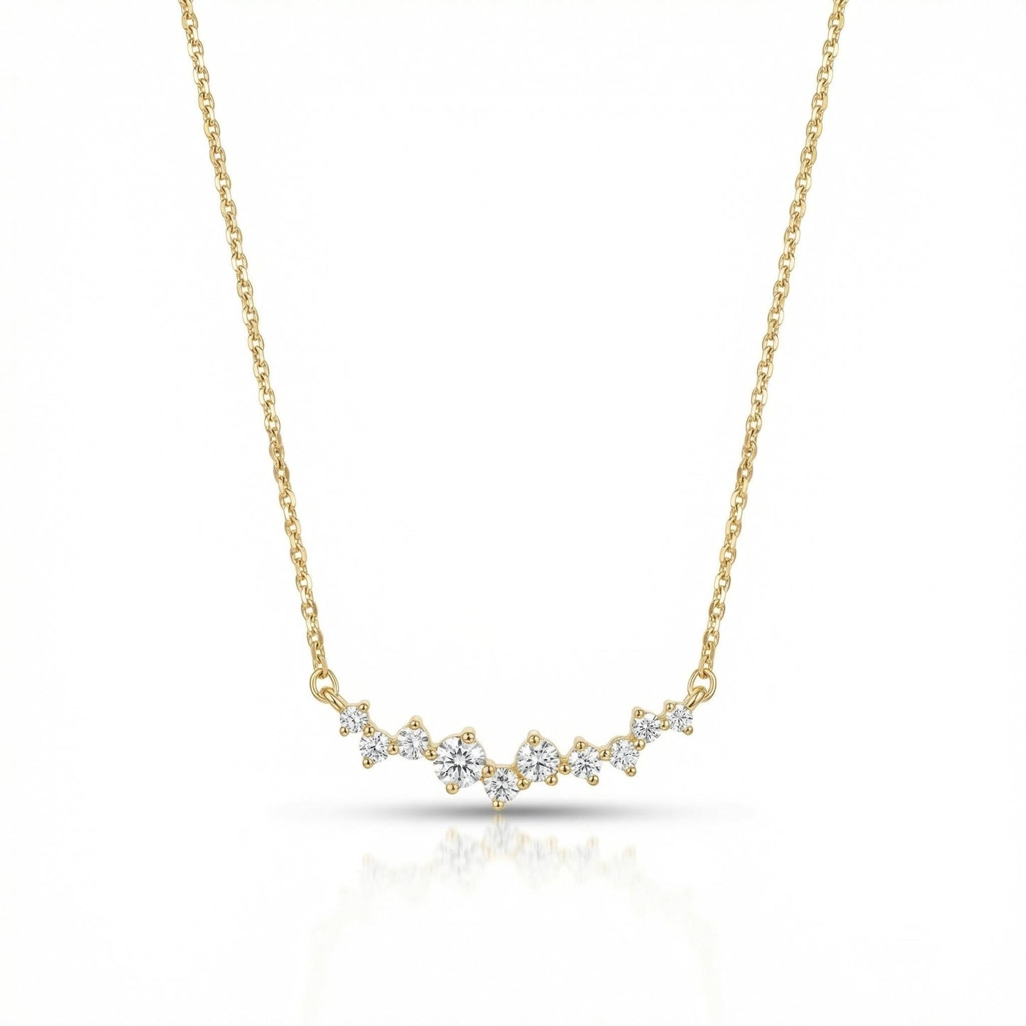 MERIDIN™ August Birthstone Necklace – S925 Pure Silver