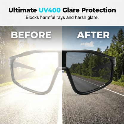 Photochromic Outdoor Sports Glasses