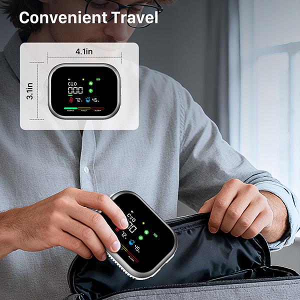 6-in-1 Combustible Gas Detector