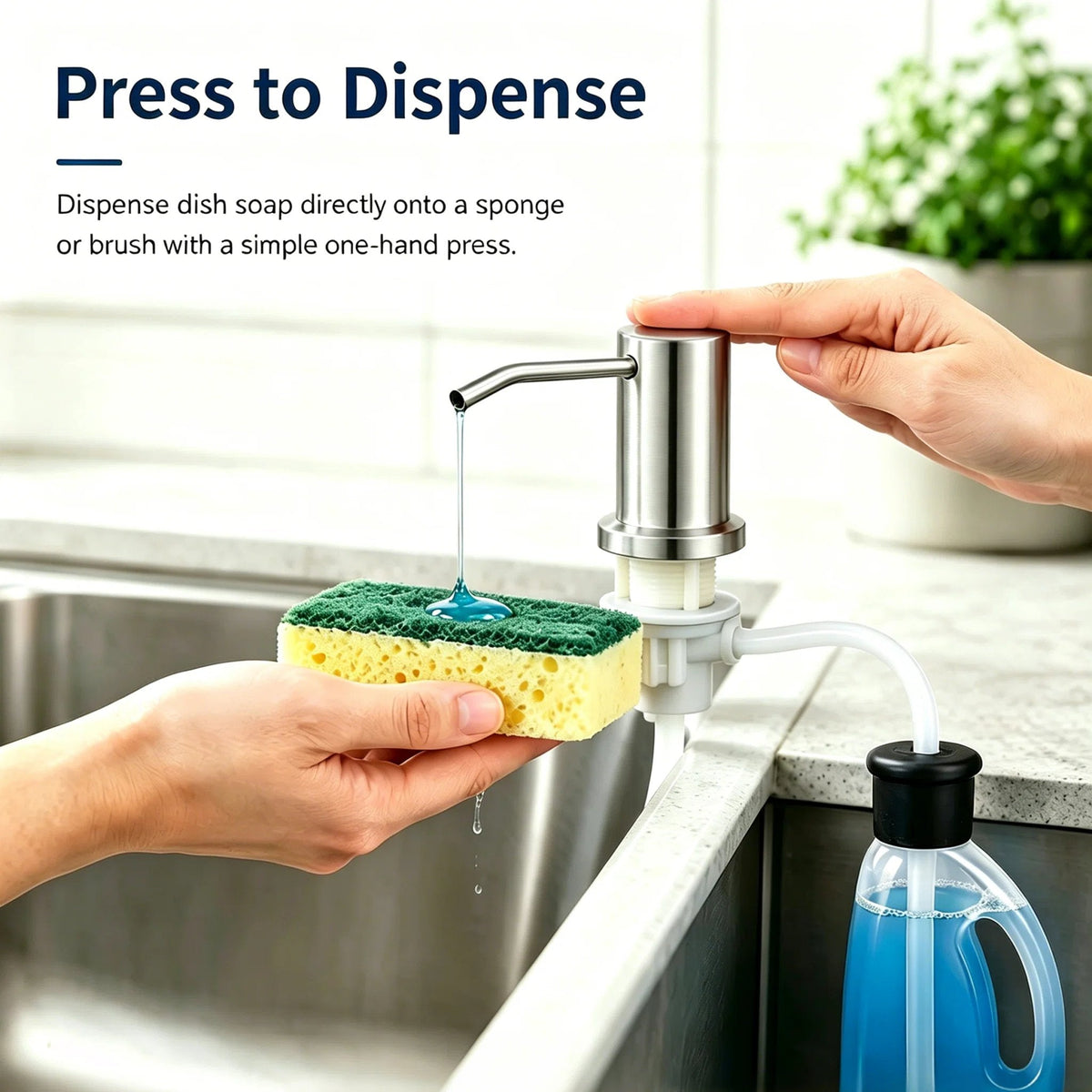 🔥Last Day 30% OFF - Kitchen Sink Soap Dispensers✨