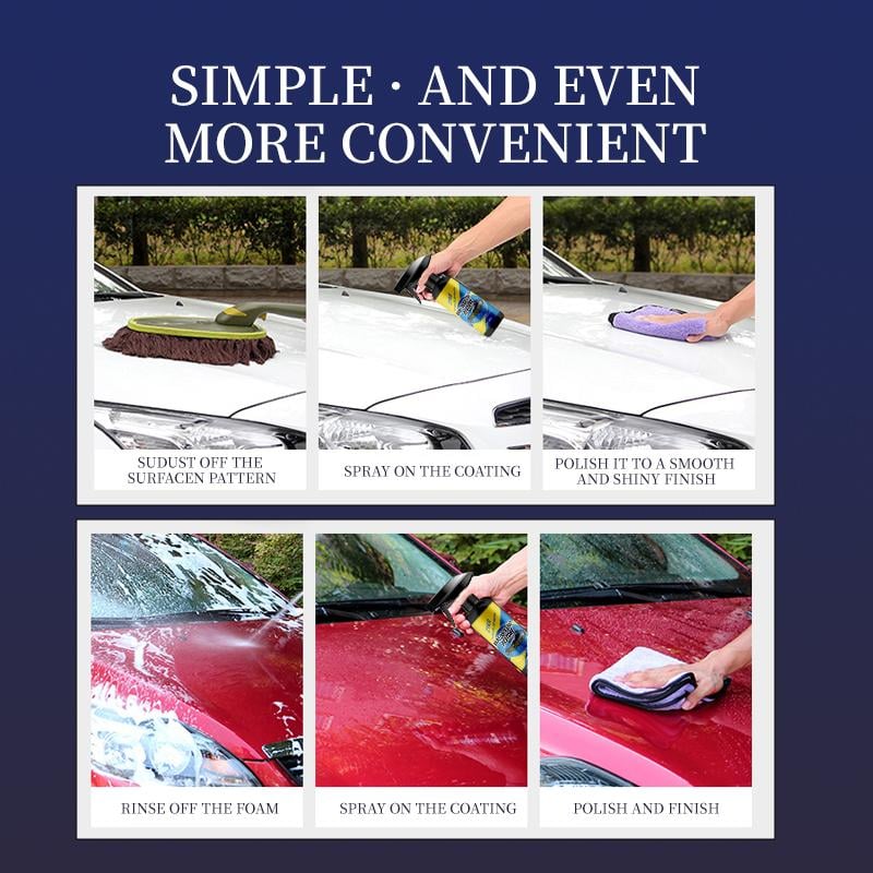 Tryzovira Car Nano quick-coat restore-Coating Spray