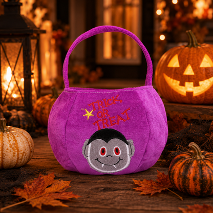 🍬Halloween Early Bird Sale | 49% OFF  Cute Halloween Trick-or-Treat Candy Bag – Soft Reusable Tote for Kids