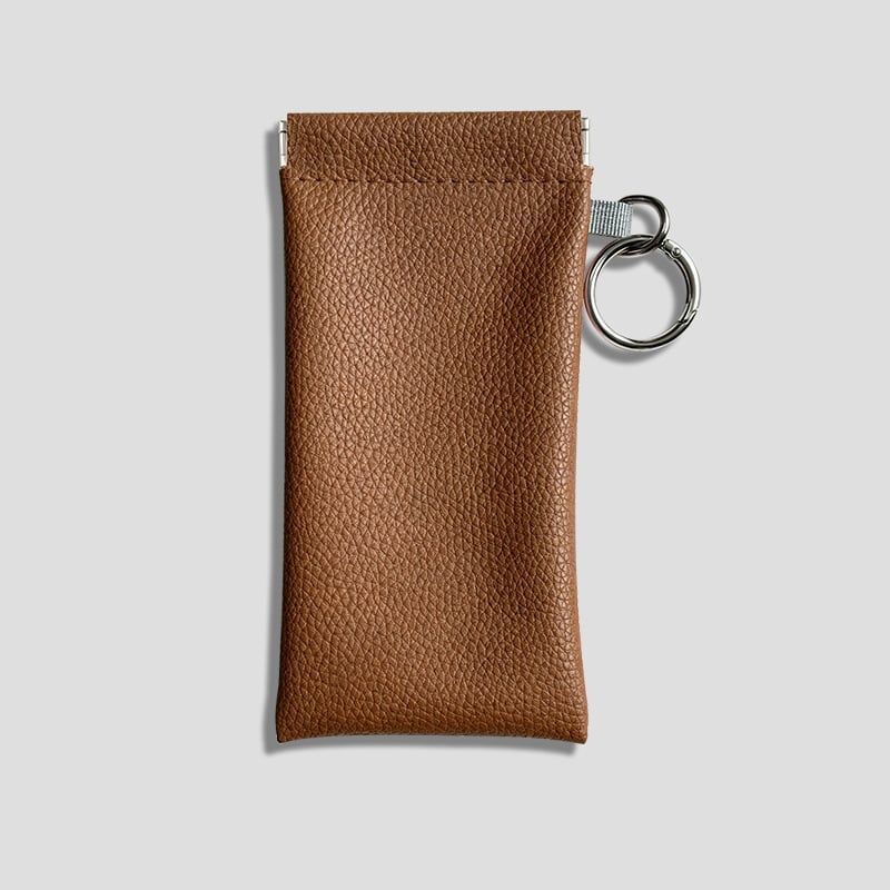 🏆75K+ SOLD!🕶️Soft PU Leather Sunglasses Pouch Elastic Opening Eyeglasses Bag