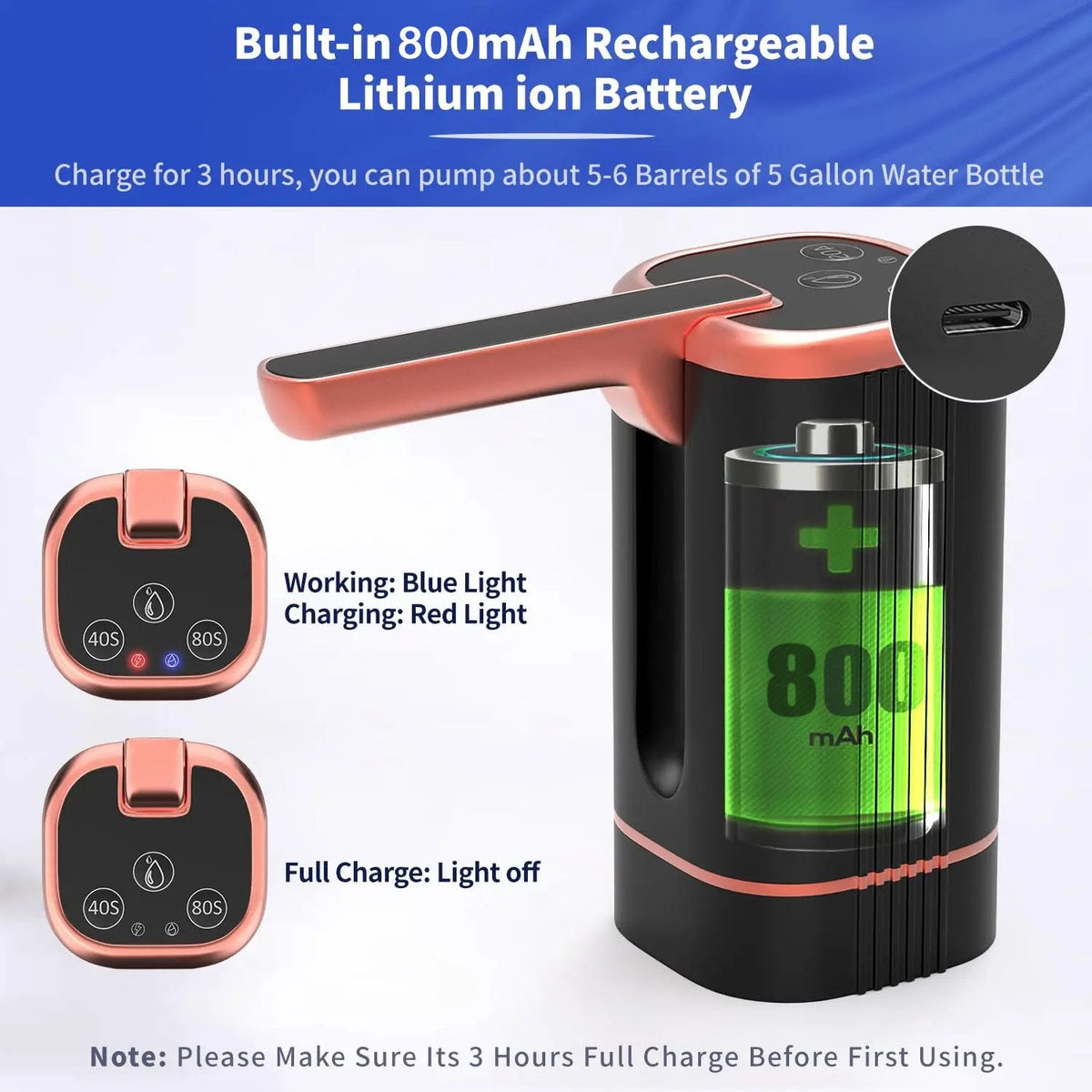 🔥🔥 & Multi-functional Automatic Water Dispenser Pump!