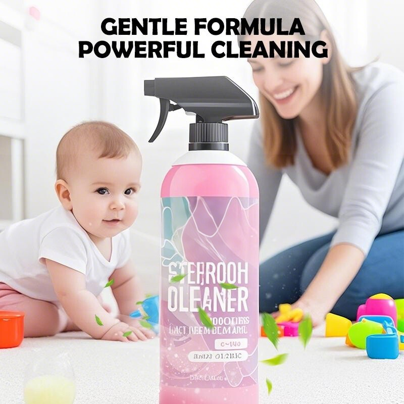 ✨✨ Bathroom Cleaner: Sparkle in Seconds, No Harsh Fume
