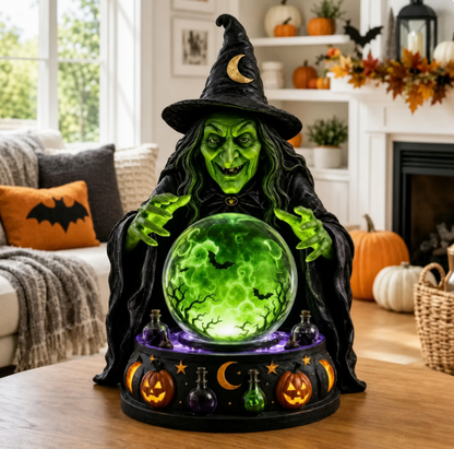 🔥 Today 49% OFF-👻 Halloween Crystal Ball Lamp🔮 The Perfect Halloween Decoration🎃