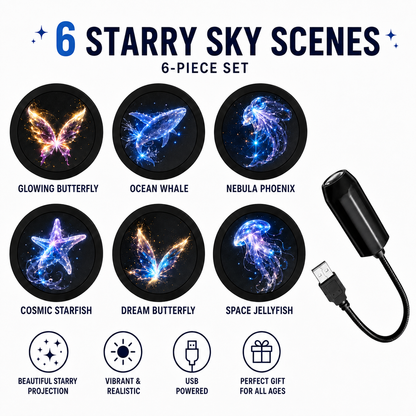 ✨HD Christmas Projector – 6 or 10 Festive Scenes(📦Buy 3 Free Shipping)