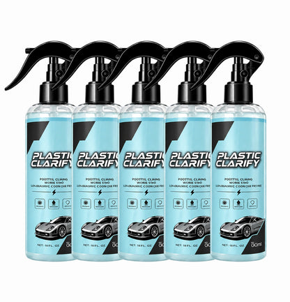 Car Plastic Trim Restorer Spray for Faded Surfaces🔥