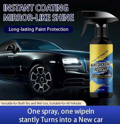 Tryzovira Car Nano quick-coat restore-Coating Spray