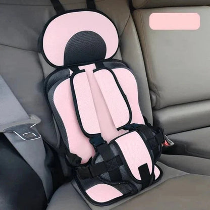 🔥 50% OFF NOW! 🚗 Foldable Child Car Safety Seat – Lightweight, Portable & Fits 0-12 Years – For Cars, Planes & Trains 🛡️