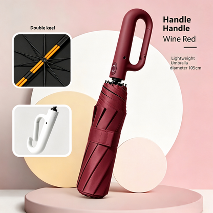 ☔Automatic Folding Umbrella – Windproof, Waterproof & Compact