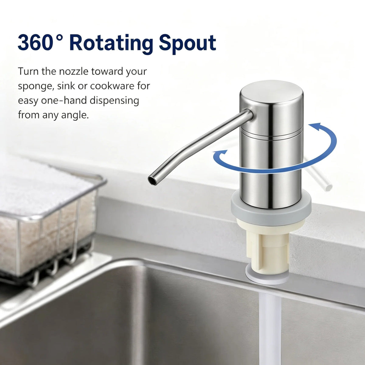 🔥Last Day 30% OFF - Kitchen Sink Soap Dispensers✨