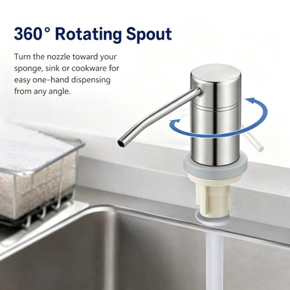 🔥Last Day 30% OFF - Kitchen Sink Soap Dispensers✨