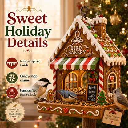 🎄 Christmas Bird Feeder Collection – Festive Garden Décor for Bird Lovers